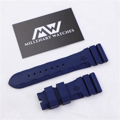 panerai rubber strap singapore|Panerai aftermarket straps.